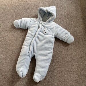 - Absorba Overalls for Winter Baby Blue 6-9 Months       - Z